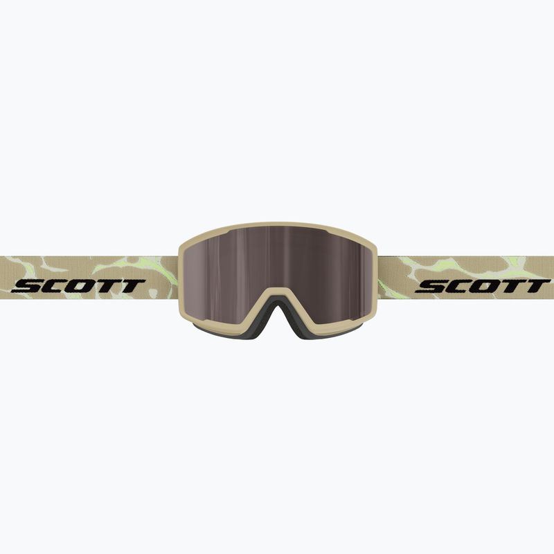 Ochelari de schi SCOTT Trace Pro Compact mojave beige/silver chrome 3