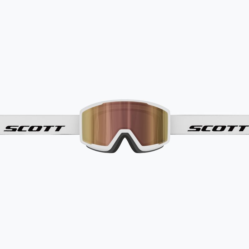 Ochelari de schi SCOTT Trace Pro Compact S1-3 white/amp ls cinnamon chrome 4