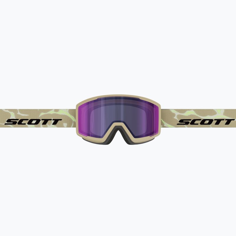 Ochelari de schi SCOTT Trace Pro Comact Light Sensitive S2-4 mojave beige/amp ls blue chrome 4