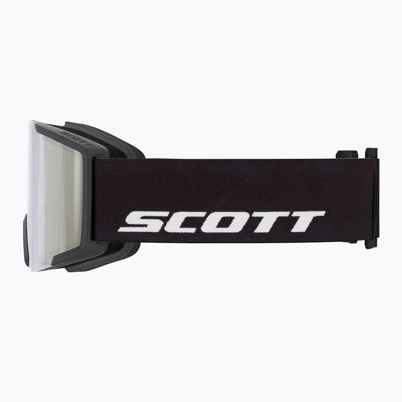 Ochelari de schi SCOTT Shield black/amp white chrome 2