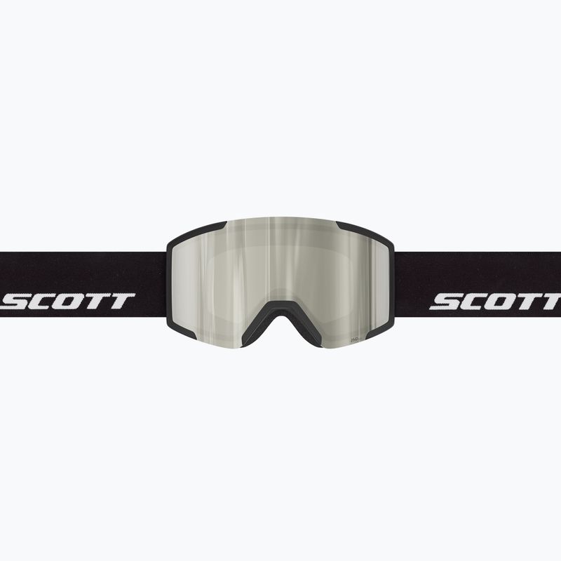 Ochelari de schi SCOTT Shield black/amp white chrome 4