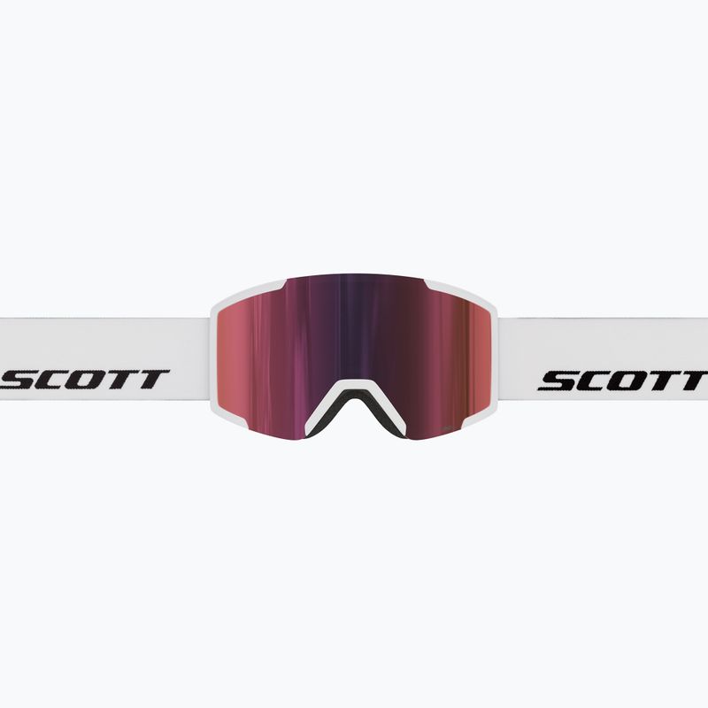 Ochelari de schi SCOTT Shield white/amp red chrome 4