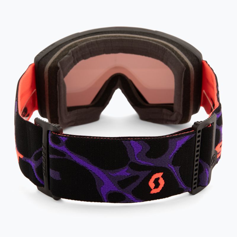 Ochelari de schi SCOTT Shield black/amp red chrome 3