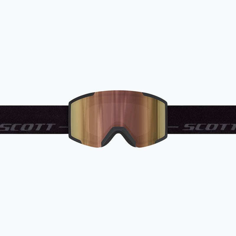 Ochelari de schi SCOTT Shield LS black/fog grey/amp ls cinnamon chrome 3