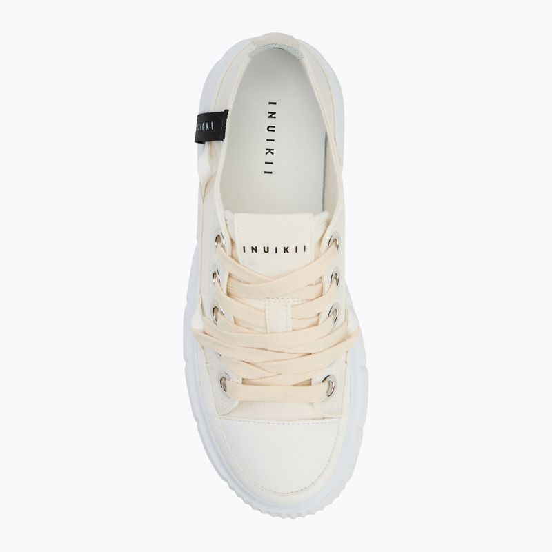 Încălțăminte pentru femei INUIKII Matilda Canvas Low white 5