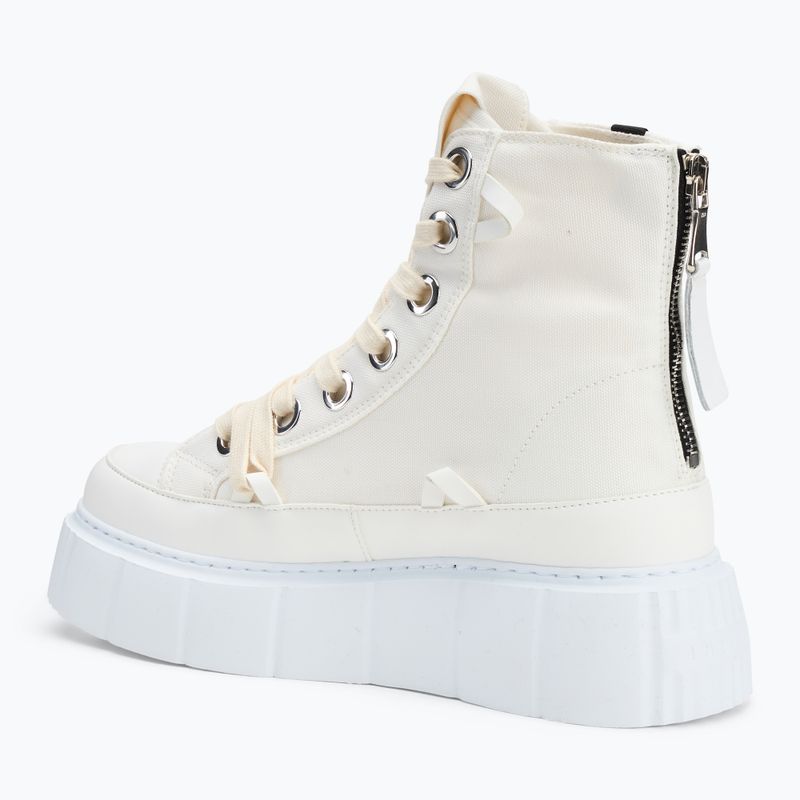 Încălțăminte pentru femei INUIKII Matilda Canvas High white 3