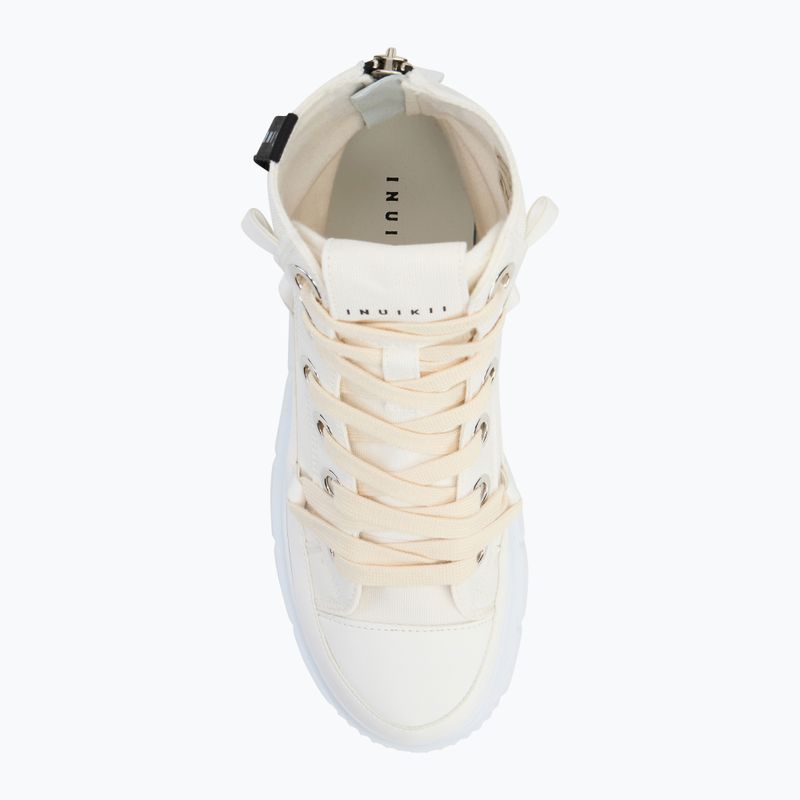 Încălțăminte pentru femei INUIKII Matilda Canvas High white 5