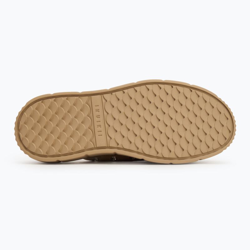 Papuci pentru femei  INUIKII Matilda Mule Suede beige 4