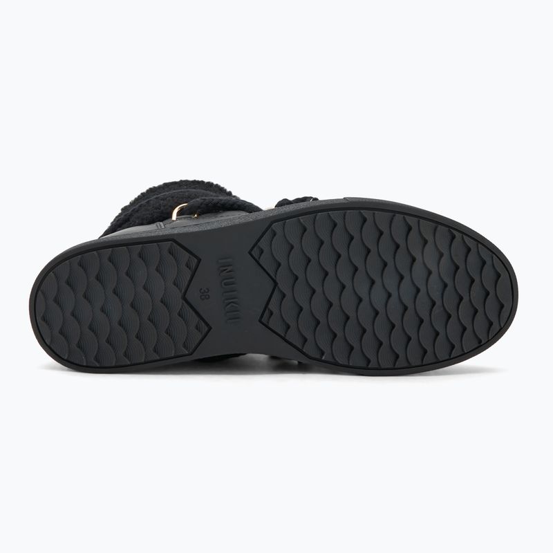 Ghete de iarnă pentru pentru femei INUIKII Curly black 4
