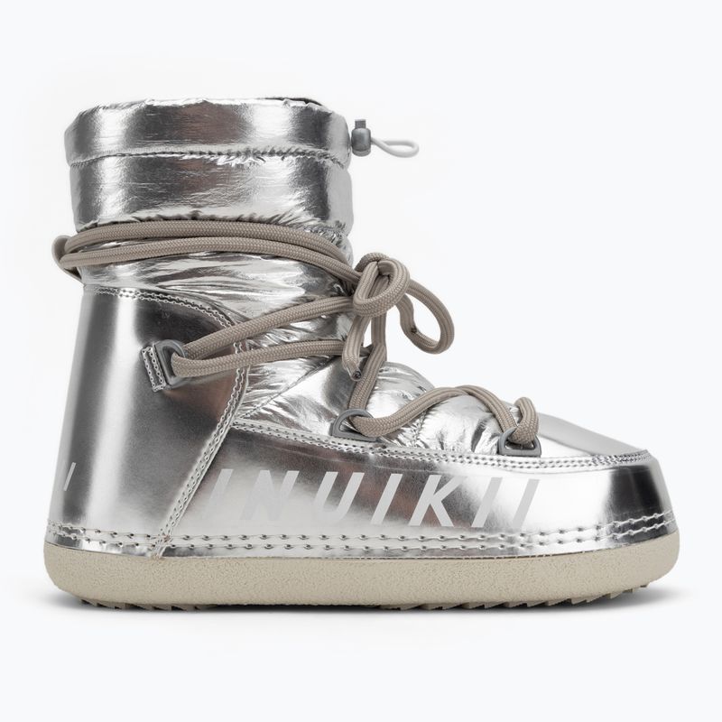 Ghete pentru femei INUIKII Mountain Metallic silver 2