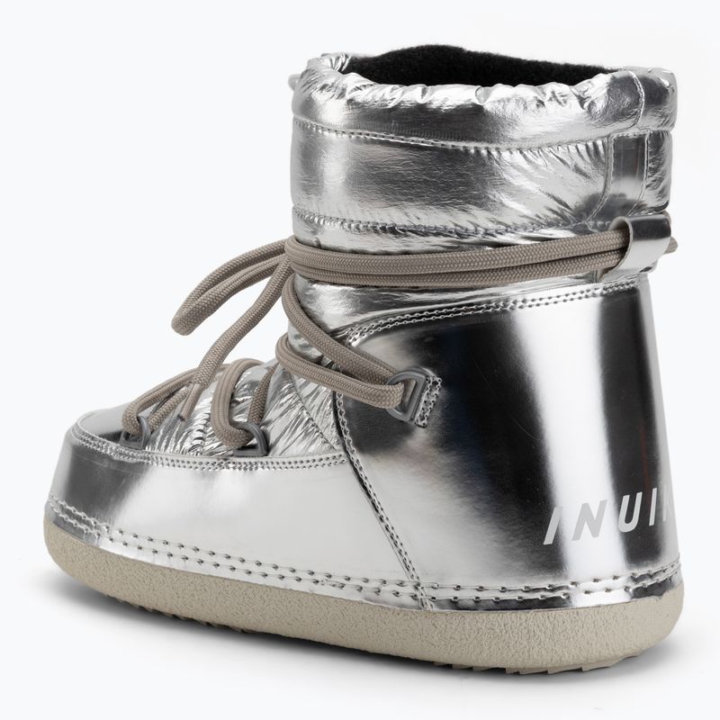 Ghete pentru femei INUIKII Mountain Metallic silver 3