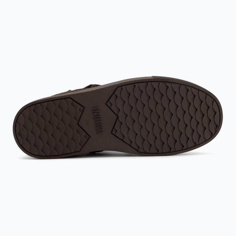 Ghete pentru femei Inuikii Classic Low dark brown 4