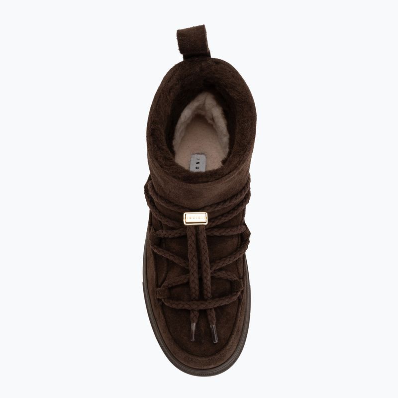 Ghete pentru femei Inuikii Classic Low dark brown 5