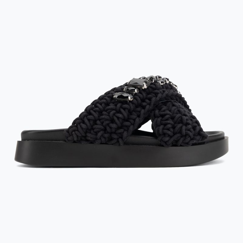 Șlapi pentru femei INUIKII Woven Stones black 2