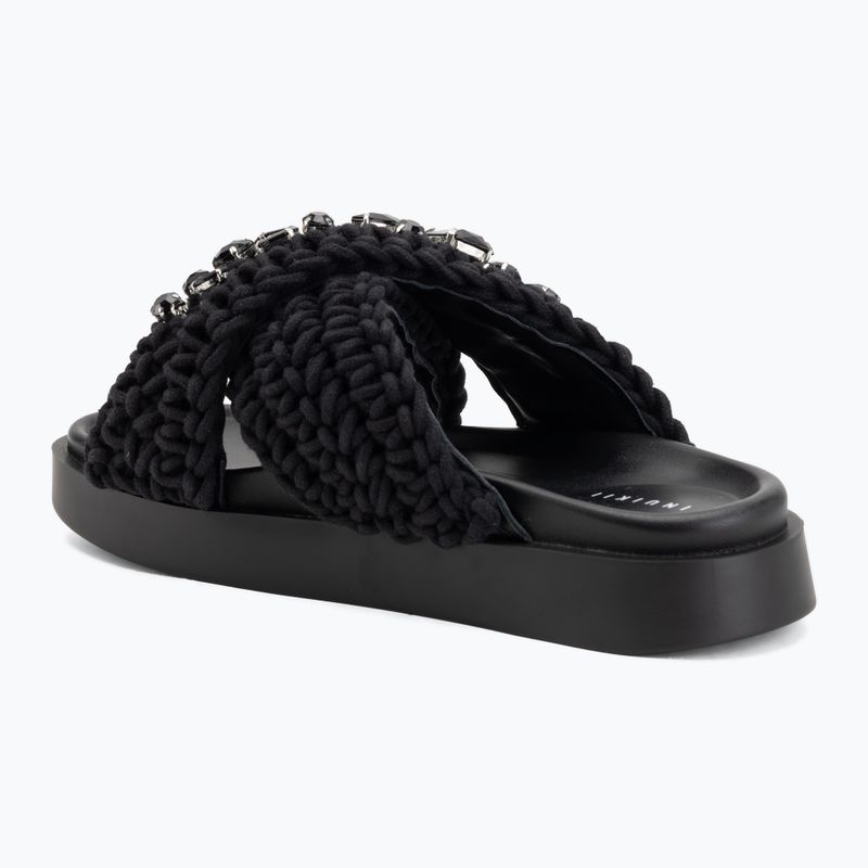 Șlapi pentru femei INUIKII Woven Stones black 3