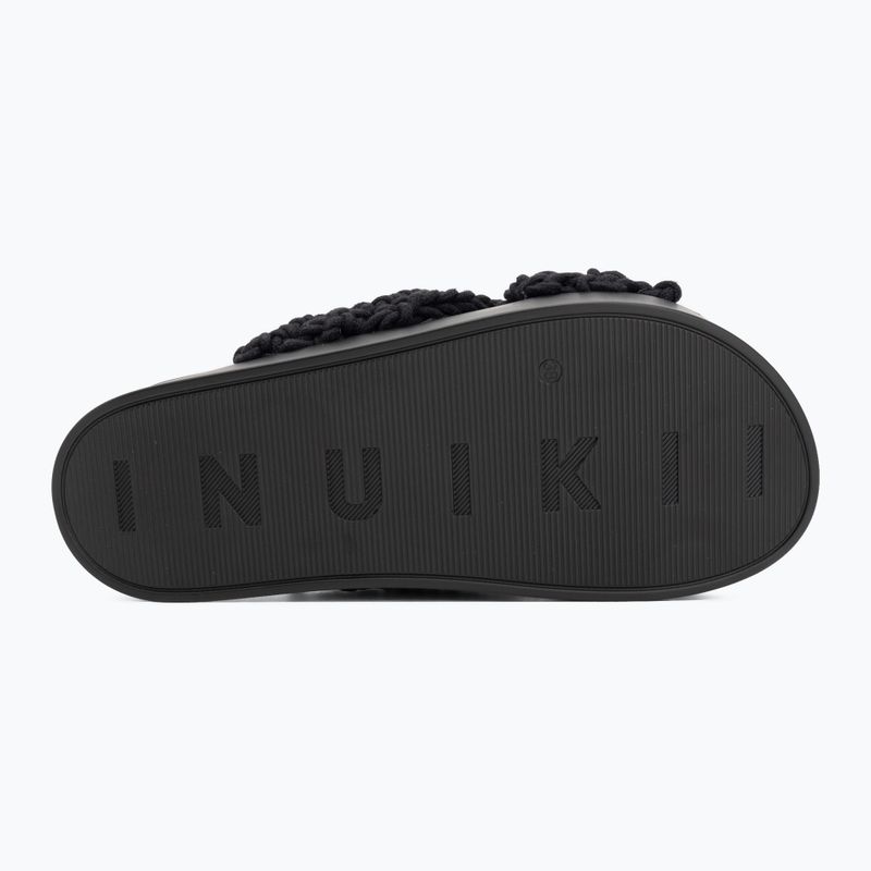 Șlapi pentru femei INUIKII Woven Stones black 4