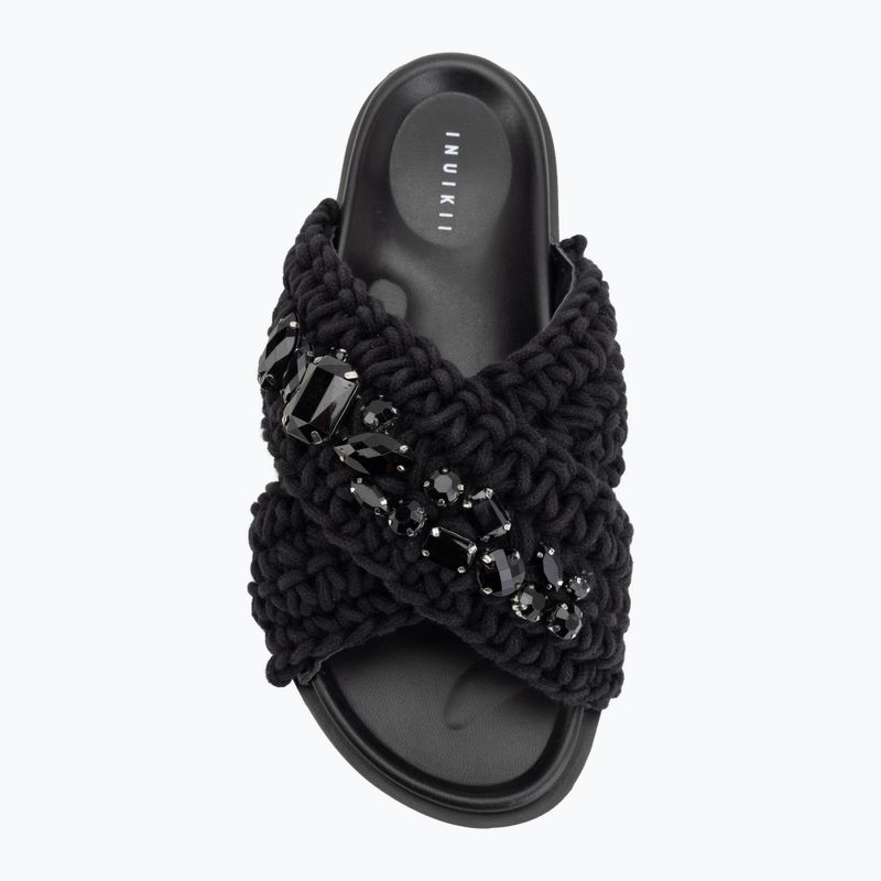 Șlapi pentru femei INUIKII Woven Stones black 5