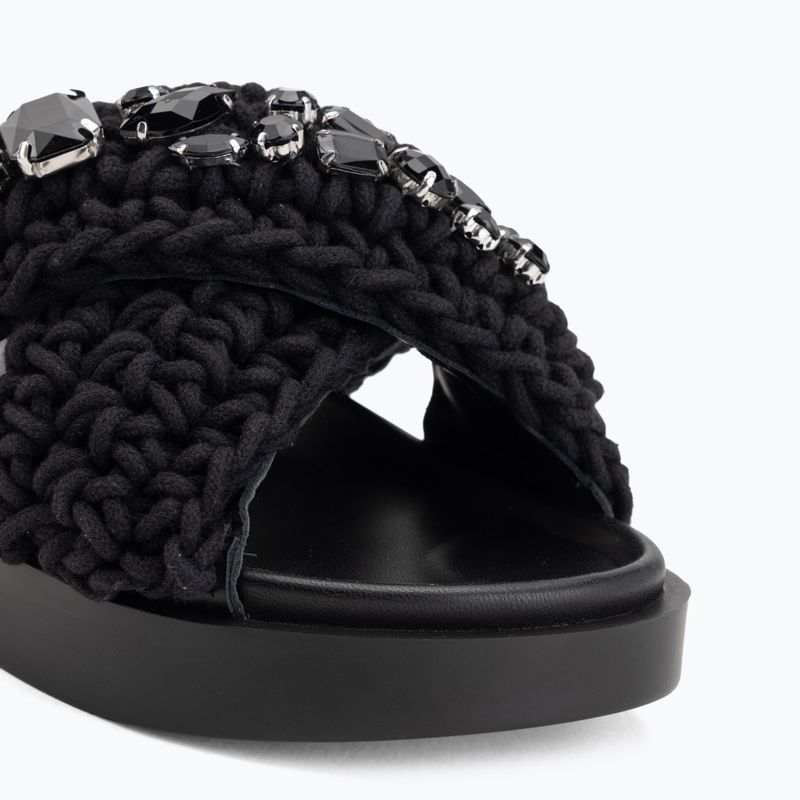 Șlapi pentru femei INUIKII Woven Stones black 7