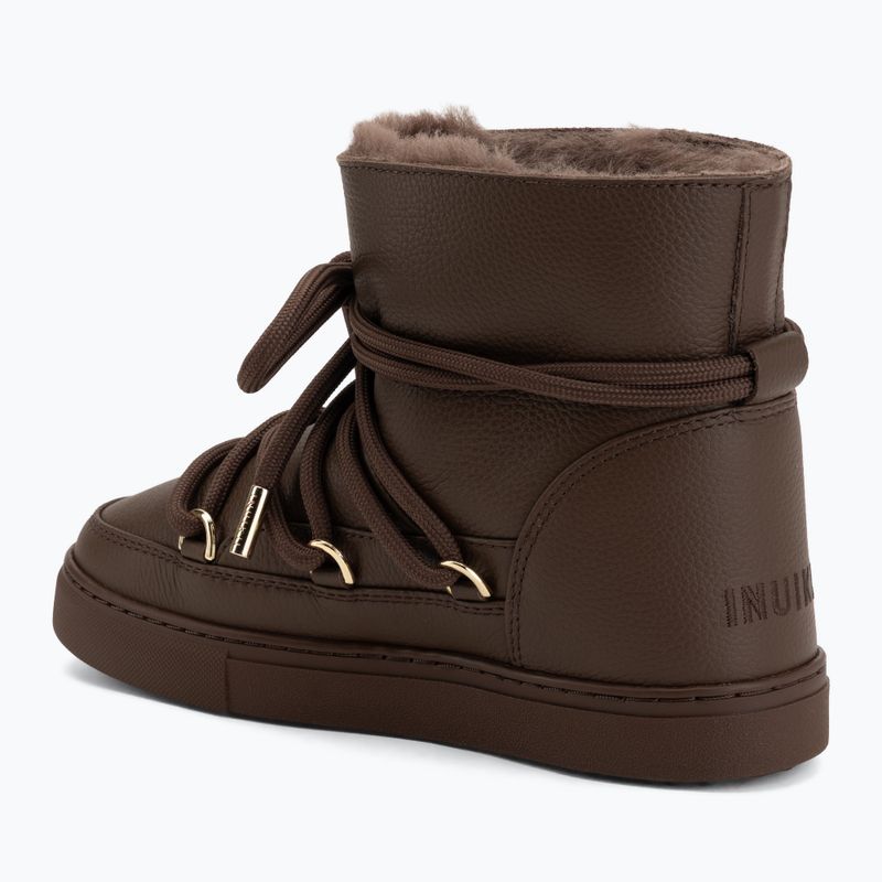 Ghete pentru femei INUIKII Full Leather dark brown 3