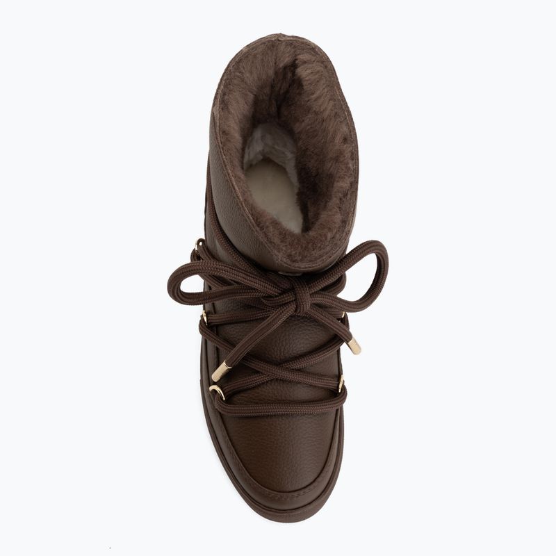 Ghete pentru femei INUIKII Full Leather dark brown 5