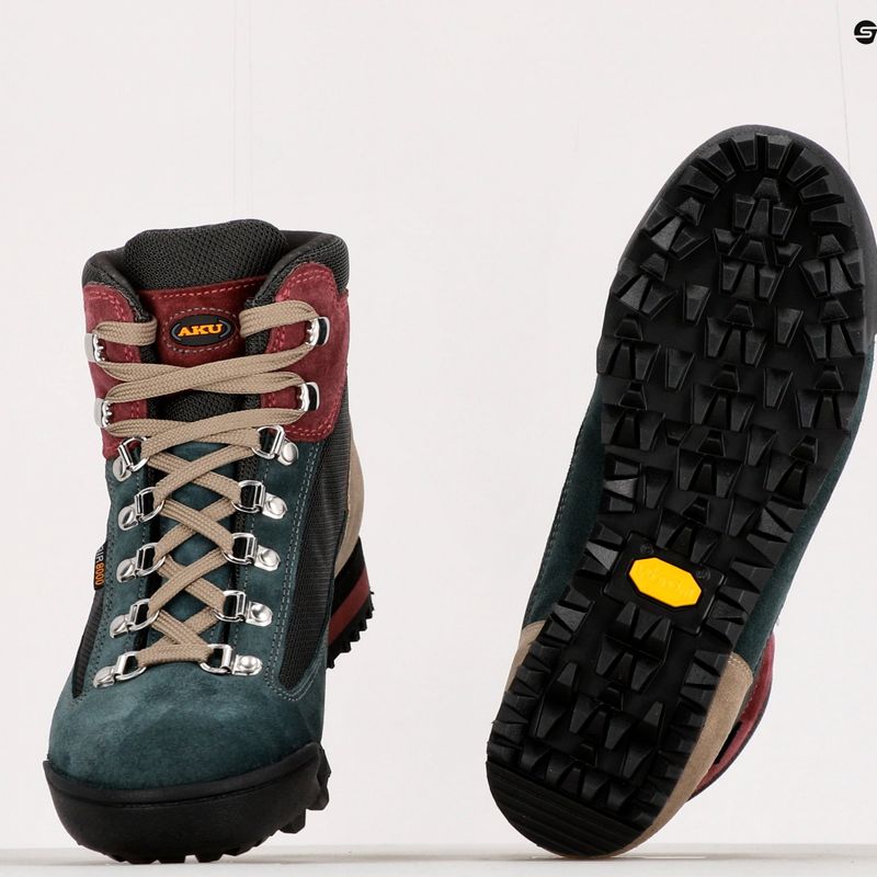 Cizme de trekking pentru femei AKU Ultra Light Original GTX gri-verde 365.20-388 11
