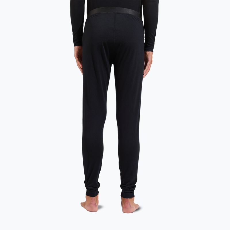 Colanți termoactivi pentru bărbați ODLO Merino 200 Bl Bottom black 3