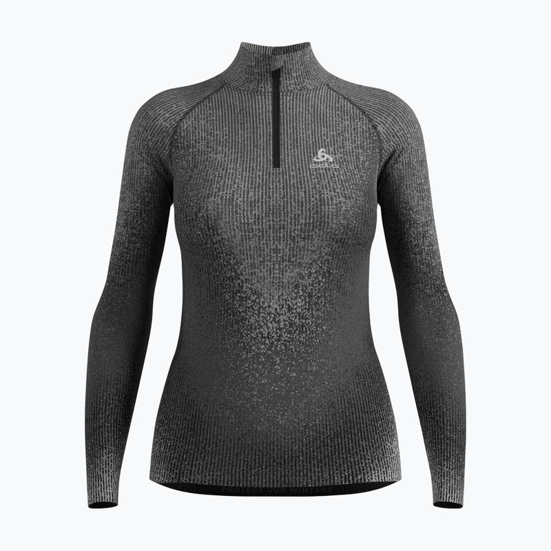Bluză termică ODLO Performance Warm Blackcomb Bl Top Turtle Neck HZ black