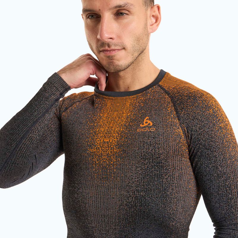 Bluză termică pentru bărbați ODLO Blackcomb Eco oriole 3