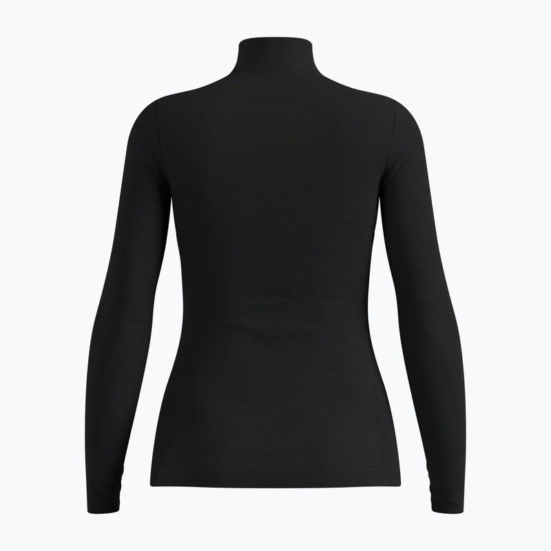 Bluză termoactivă pentru femei ODLO Merino 200 Bl Top Turtle Neck black 2