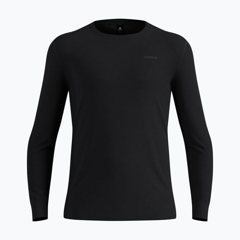 Bluză termoactivă pentru bărbați ODLO Merino 200 Bl Top Crew Neck black 6