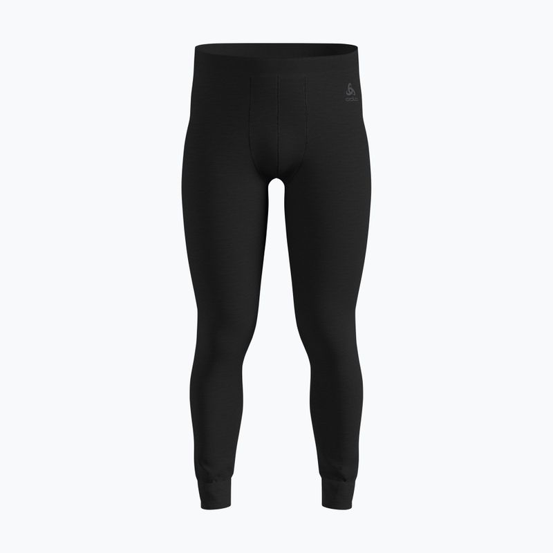 Pantaloni termoactivi pentru bărbați ODLO Merino 160 Bl Bottom Long black 4