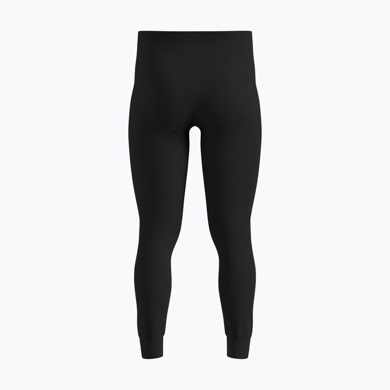 Pantaloni termoactivi pentru bărbați ODLO Merino 160 Bl Bottom Long black 5