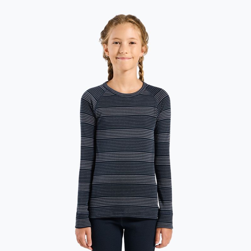 Set de lenjerie termoactivă pentru copii ODLO Active Warm Eco dark sapphire 2