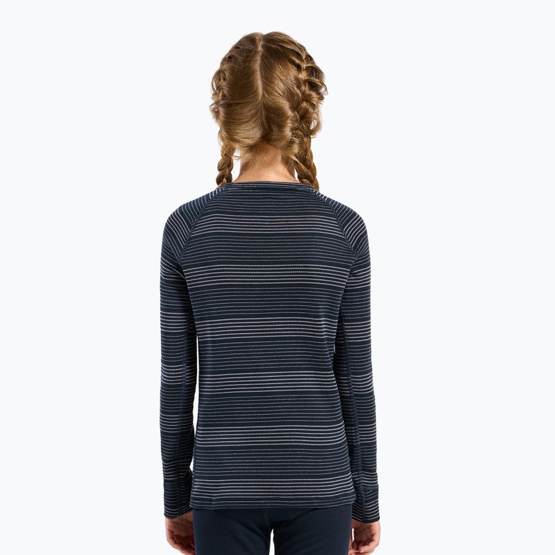 Set de lenjerie termoactivă pentru copii ODLO Active Warm Eco dark sapphire 3