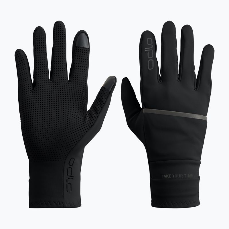 Mănuși de trekking ODLO Multisport Windproof Light Full Finger black 2