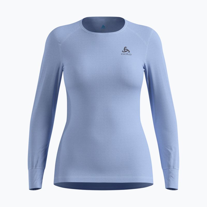Bluza termică pentru femei ODLO Active Warm Bl Top Crew Neck blue heron
