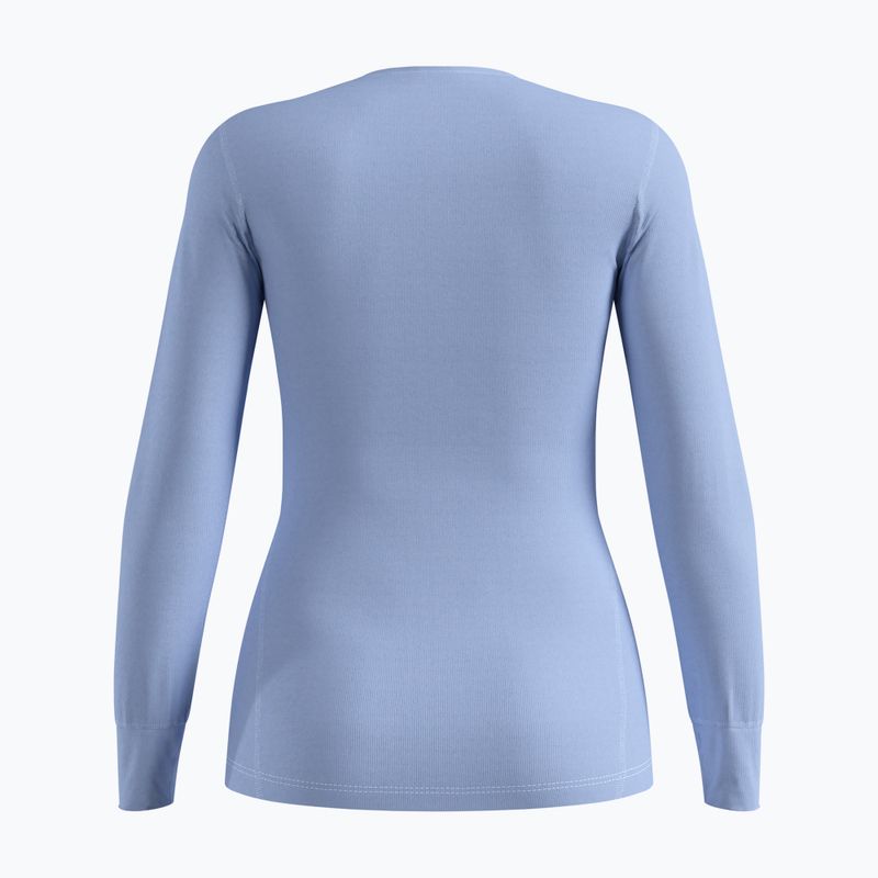 Bluza termică pentru femei ODLO Active Warm Bl Top Crew Neck blue heron 2