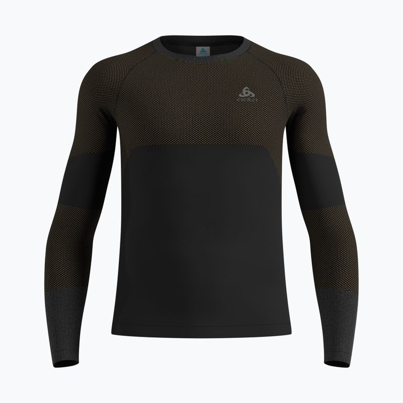 Bluză termică pentru bărbați ODLO Fundamentals Performance Warm Bl Top Crew Neck black 5