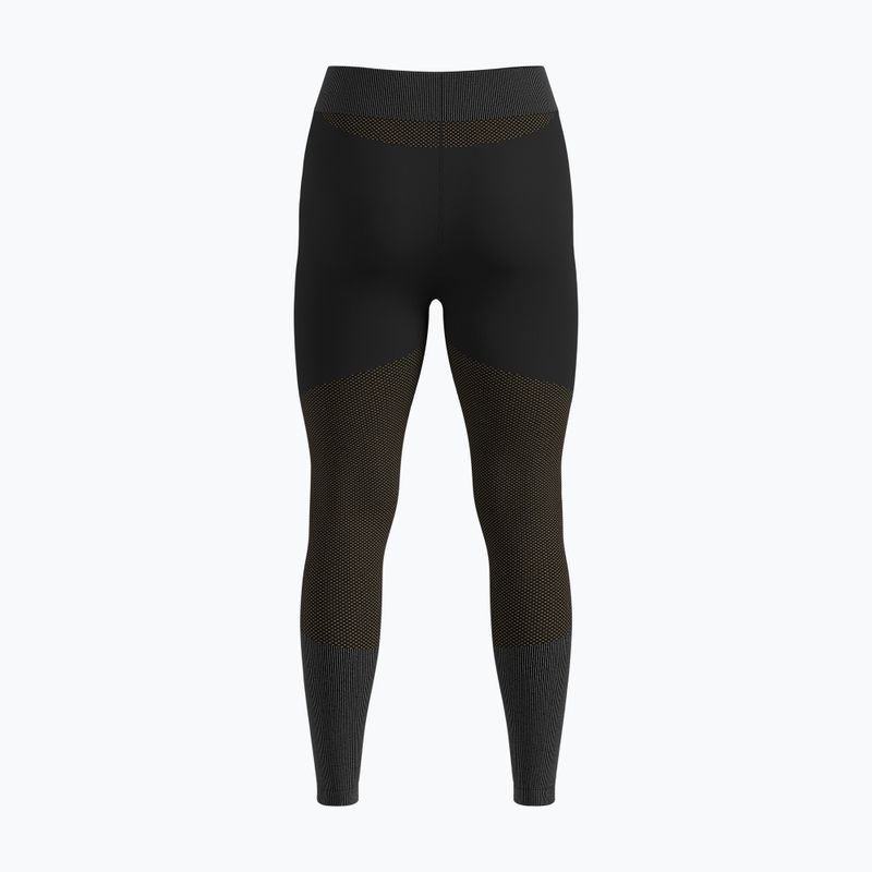 Pantaloni termoactivi pentru femei ODLO Fundamentals Performance Warm Bl Bottom Long black 2