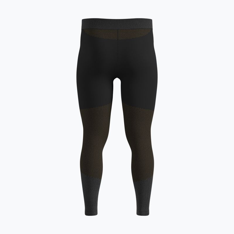 Pantaloni termoactivi pentru bărbați ODLO Fundamentals Performance Warm Bl Bottom Long black 2