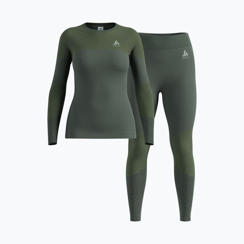 Set de lenjerie termică pentru femei ODLO Fundamentals Performance Warm urban chic