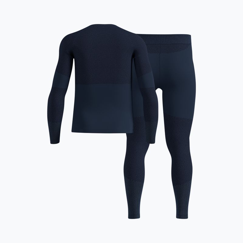 Set de lenjerie termoactivă pentru bărbați ODLO Fundamentals Performance Warm dark sapphire 2