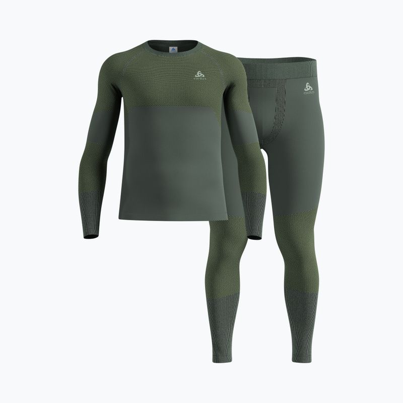 Set de lenjerie termoactivă pentru bărbați ODLO Fundamentals Performance Warm urban chick
