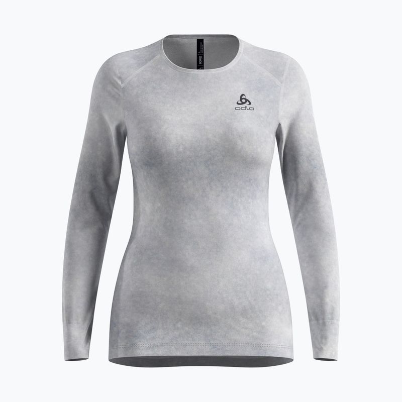 Longsleeve termoactiv pentru femei ODLO Active Warm X Pow Bl Top Crew Neck odlo silver grey