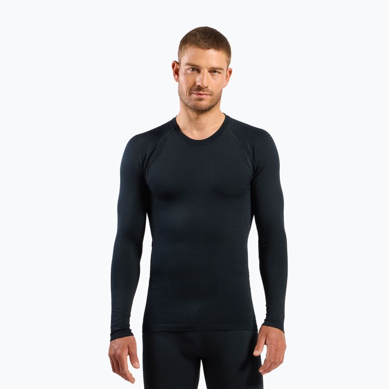Bluză termoactivă pentru bărbați ODLO Performance Warm Bl Top Crew Neck black