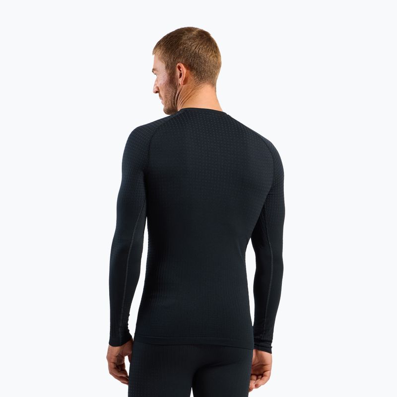 Bluză termoactivă pentru bărbați ODLO Performance Warm Bl Top Crew Neck black 3