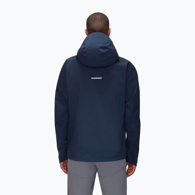 Jachetă hardshell pentru bărbați MAMMUT 160 Years Taiss HS albastru marin 1010-29530 3