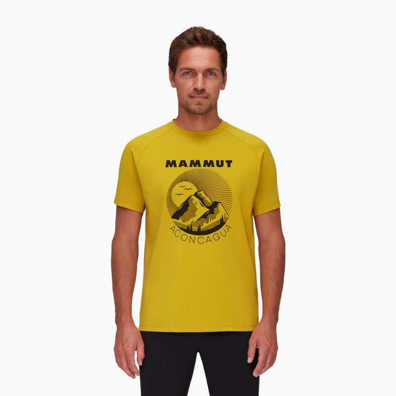 MAMMUT Mountain T-shirt galben 2