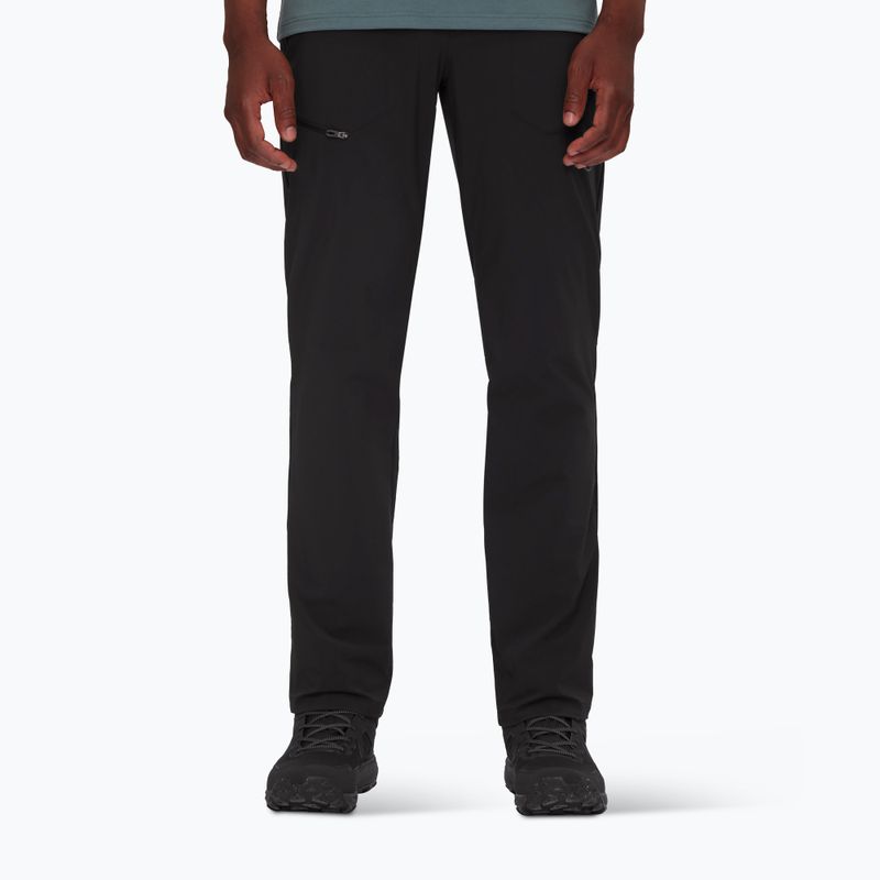 Pantaloni de trekking pentru bărbați MAMMUT Runbold negru 1022-01670 2