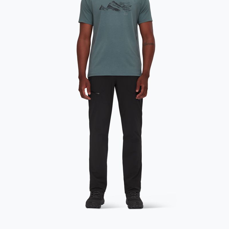 Pantaloni de trekking pentru bărbați MAMMUT Runbold negru 1022-01670 3